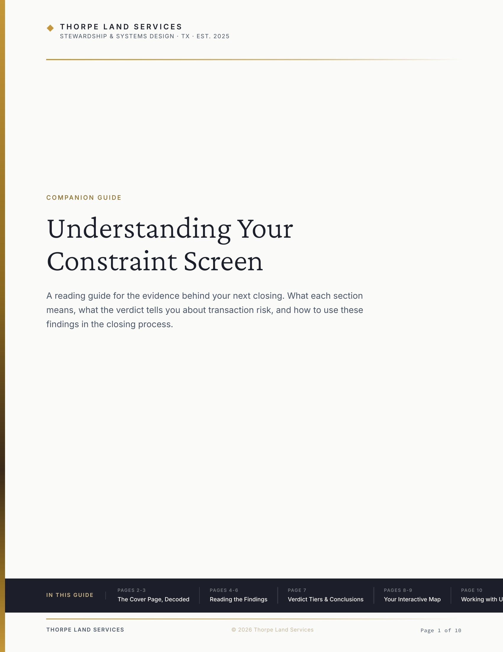 Companion reading guide with methodology and data sources